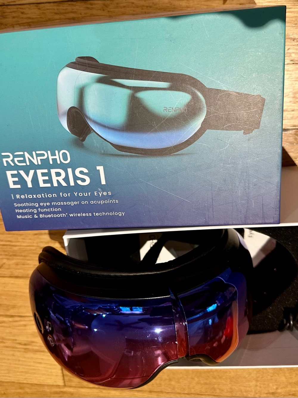Mirrored Blue-Pink Replacement Visor for Smartphone VR Headsets